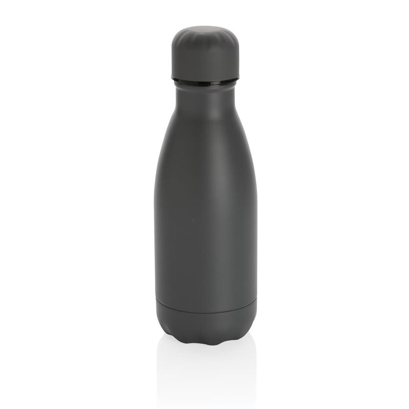 Bouteille isotherme personnalisée en acier 260ml|Elvi Grey