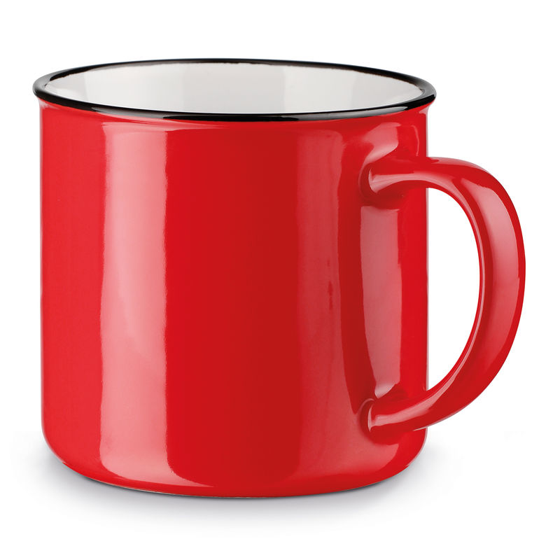 Mug céramique personnalisé|Vernon Rouge