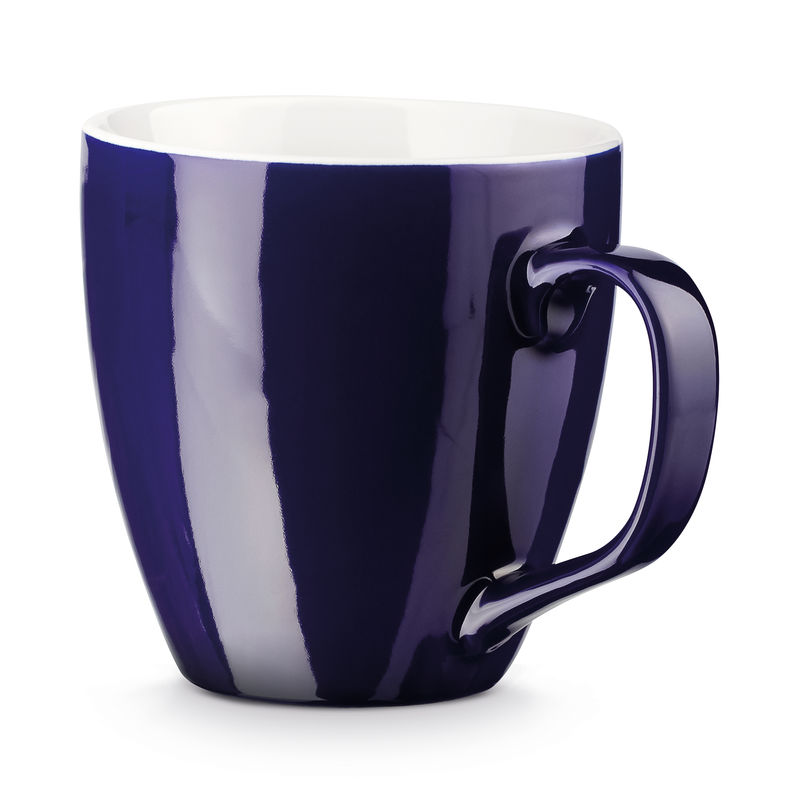 Mug en porcelaine personnalisable|Royce Bleu marine