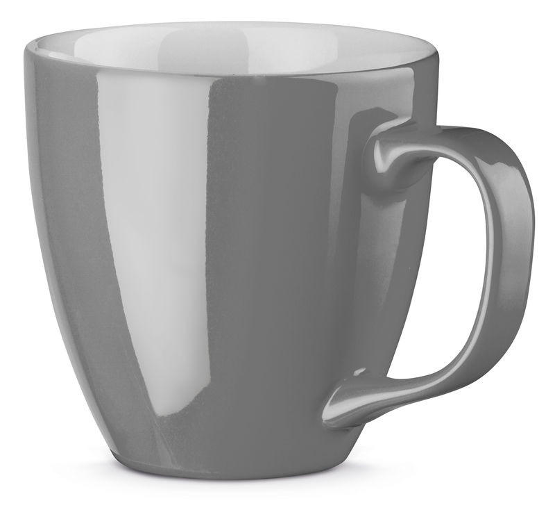 Tasse publicitaire en porcelaine|Panthony Gris