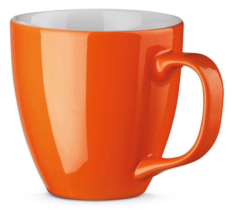 Tasse publicitaire en porcelaine|Panthony Orange