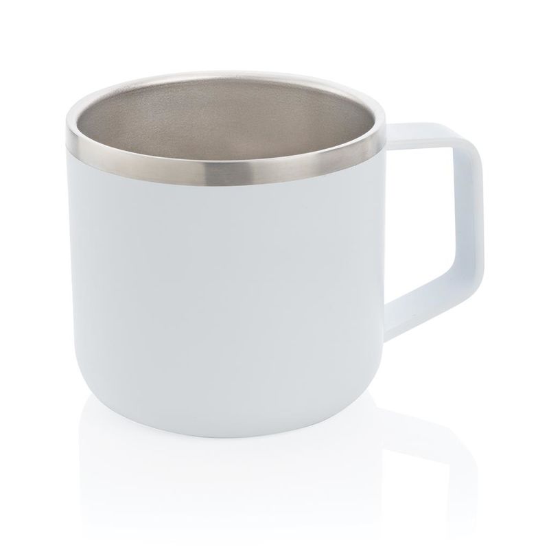 Tasse randonnée personnalisée inoxydable|Manzanal White