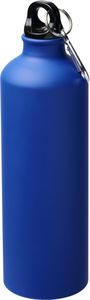 Bouteille personnalisable de sport 770 ml  matte avec mousqueton|Pacific Bleu