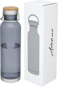 Bouteille de sport à personnaliser 800 ml Tritan™|Thor Noir Translucide