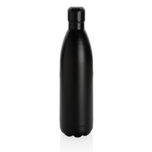 Bouteille publicitaire isotherme en acier 1L|Girona Black