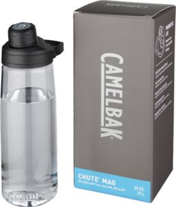 Bouteille publicitaire de sport Tritan™ 750 ml|Chute Mag Translucide