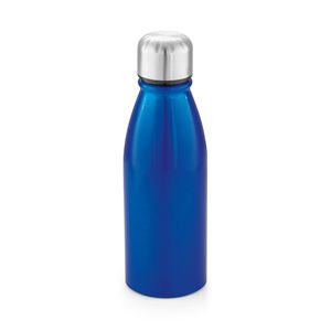Gourde personnalisée en aluminium avec bouchon en acier inoxydable|Beane Bleu royal