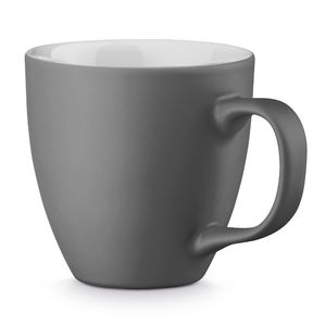 Tasse personnalisable en porcelaine|Panthony mat Gris