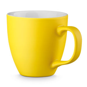 Tasse personnalisable en porcelaine|Panthony mat Jaune