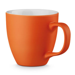 Tasse personnalisable en porcelaine|Panthony mat Orange
