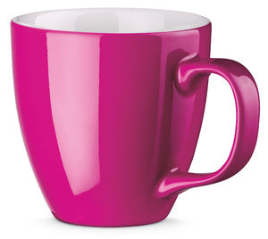 Tasse publicitaire en porcelaine|Panthony Rose foncé