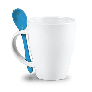 tasse mug avec cuillère à personnaliser